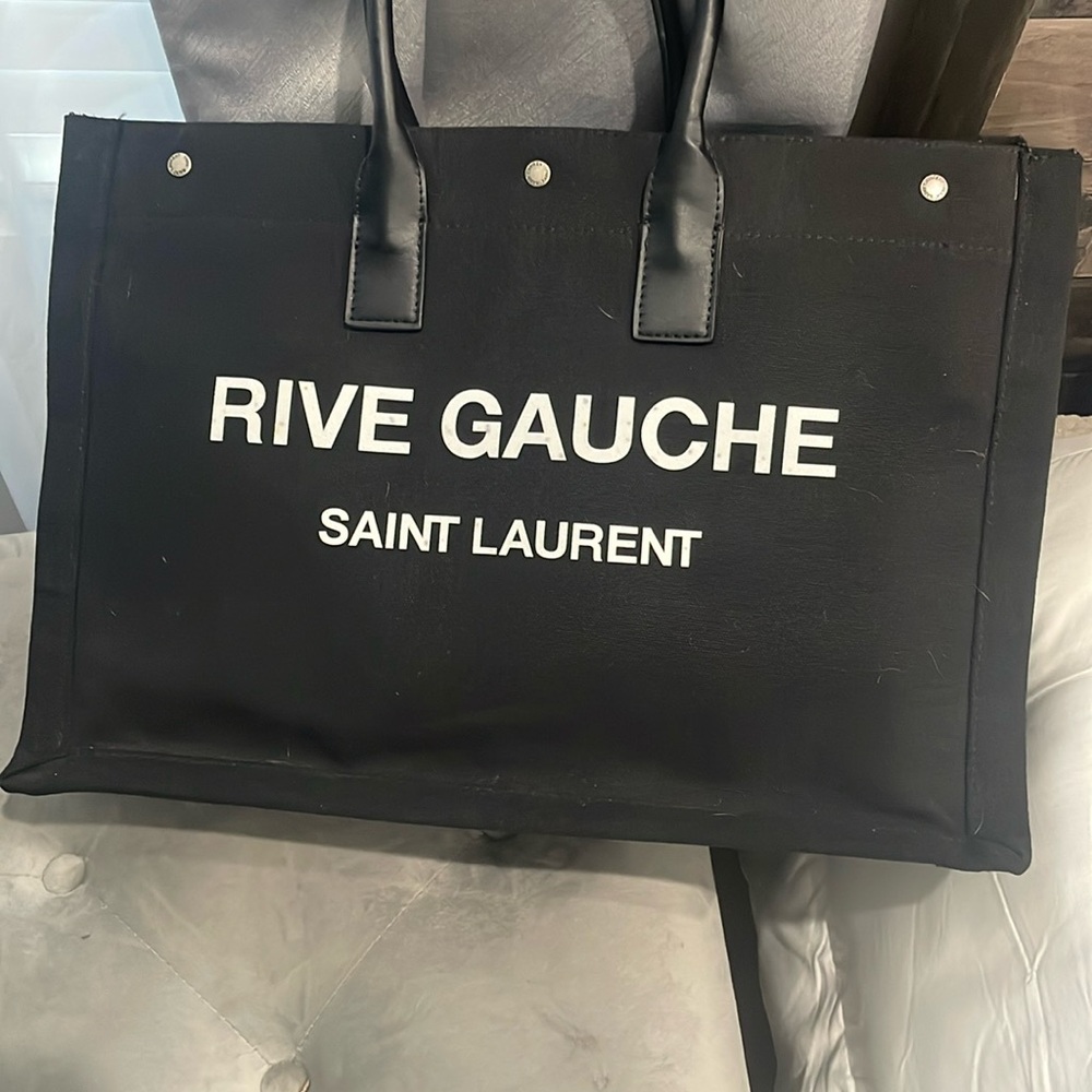 Black Men's Tote Bag